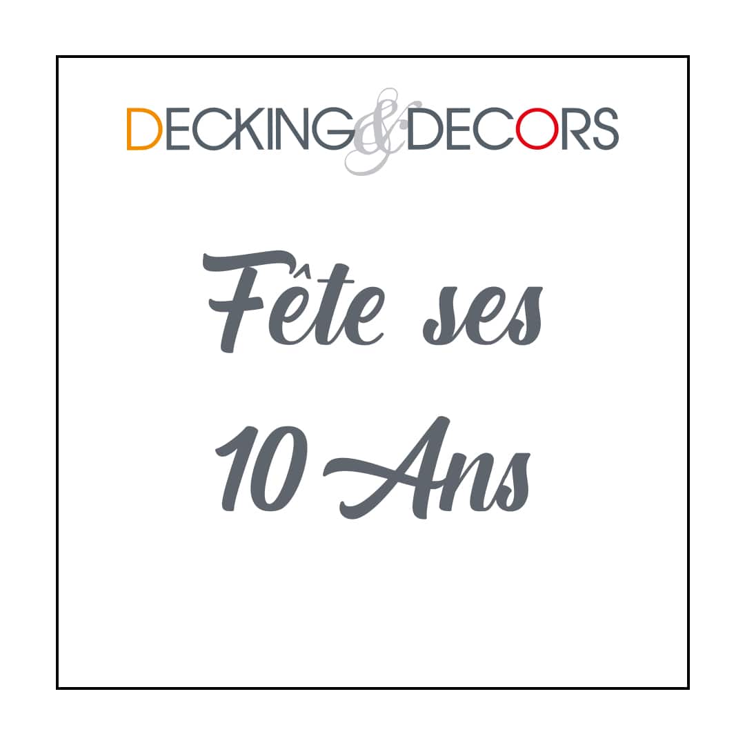 Vidéos des 10 ans de Decking & Décors réalisé par Emmanuel UGO Agence de communication