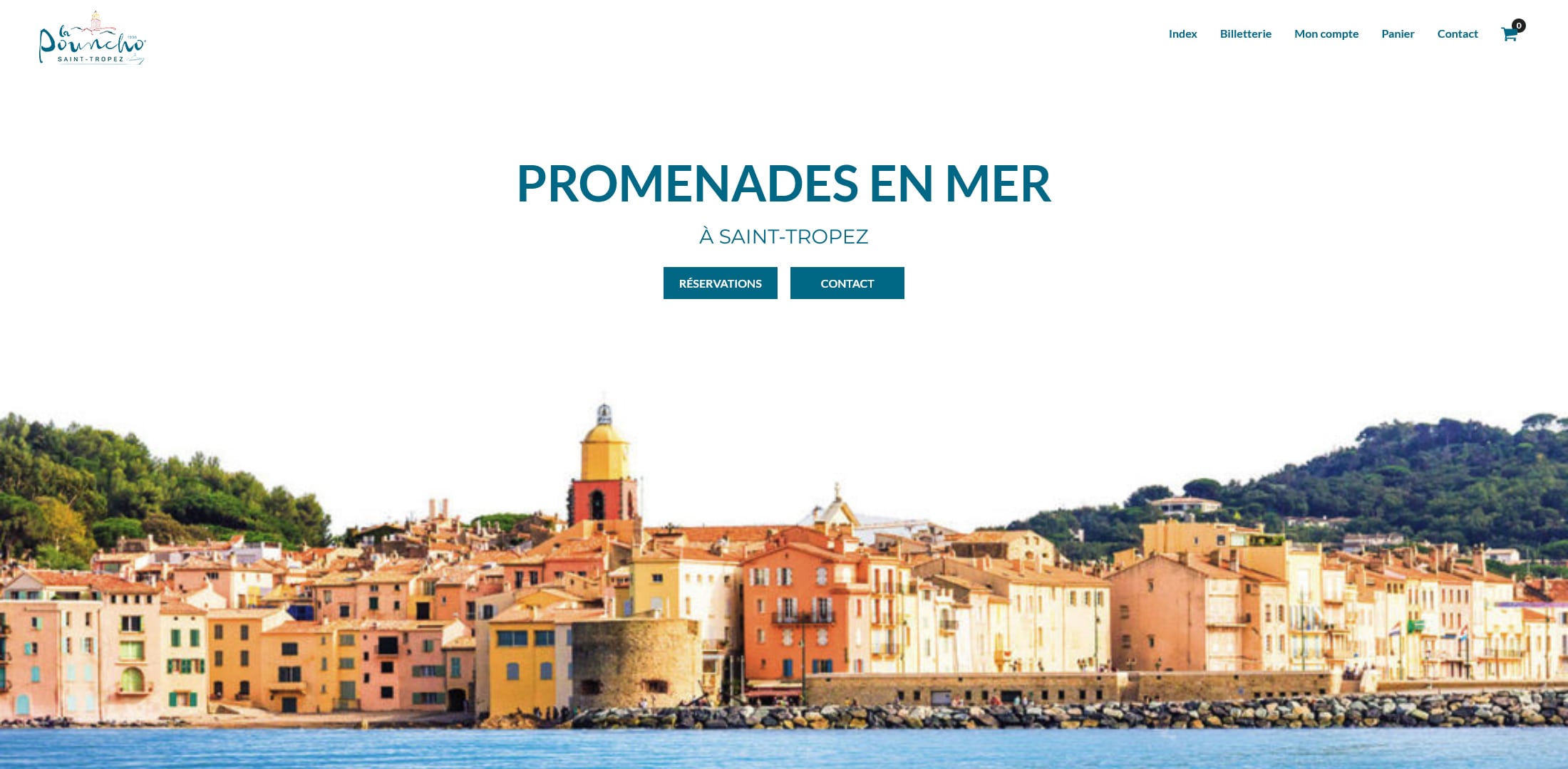 Site internet marchand La Pouncho Saint-Tropez par Emmanuel UGO Agence de communication